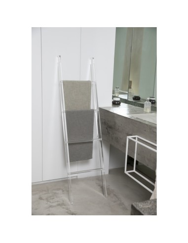 Vesta Home - Scaletta Grande Up & Down·trasparente·37 X 8 X 141 H Th. Structure 15 Mm Th. Bar 10 Mm