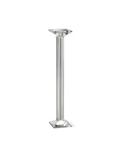 PORTACANDELA CRISTALLO COLONNA 58CM