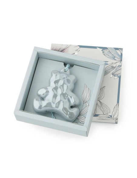 ORSETTO PORCELLANA FLAT APP.BLU 7,5CM