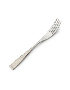 FORCHETTA ACCIAIO 18/10 MARTELLATO 21CM
