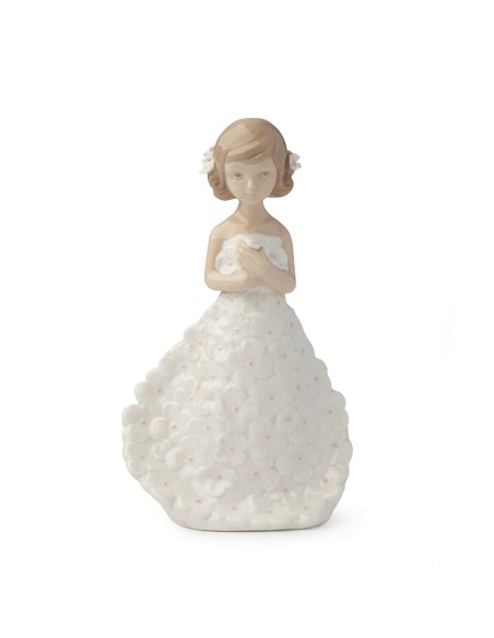 Hervit Royal Class - Fiorella Porcellana 19 cm Bianca
