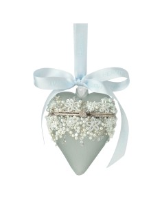 CUORE VETRO APRIBILE BLU FROZEN 9CM