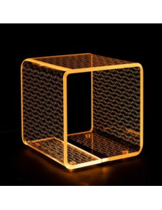 Vesta Home - Lampada Solid Large Rgb Full Spectrum·tits&butts·37,5 X 37,5 X 37,5 H Th. 10 Mm