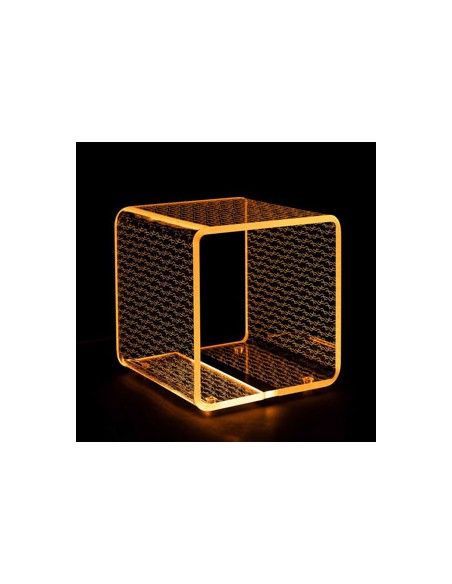 Vesta Home - Lampada Solid Large Rgb Full Spectrum·tits&butts·37,5 X 37,5 X 37,5 H Th. 10 Mm