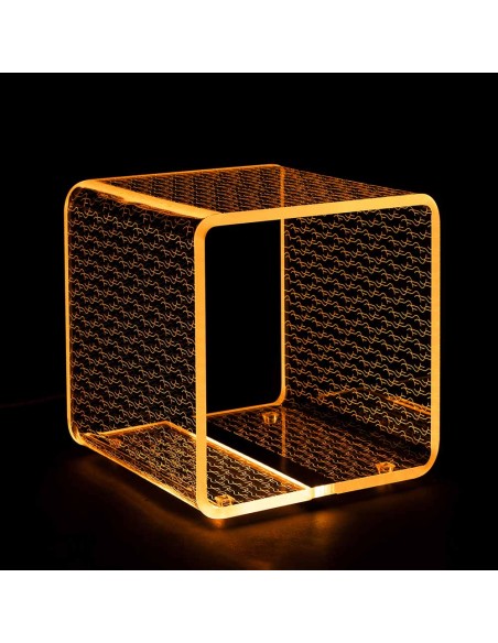 Vesta Home - Lampada Solid Large Rgb Full Spectrum·tits&butts·37,5 X 37,5 X 37,5 H Th. 10 Mm