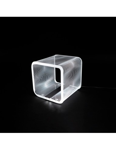 Vesta Home - Lampada da Tavolo Piccola Solid·flots·14,5 X 14,5 X 14,5 H Th. 10 Mm
