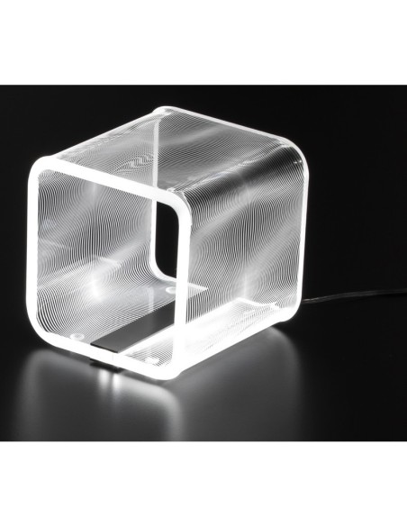 Vesta Home - Lampada da Tavolo Piccola Solid·flots·14,5 X 14,5 X 14,5 H Th. 10 Mm