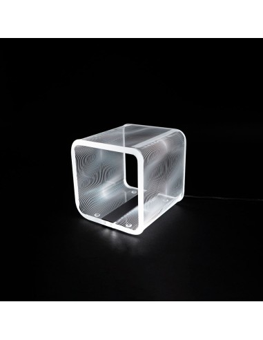 Vesta Home - Lampada da Tavolo Piccola Solid·flots·14,5 X 14,5 X 14,5 H Th. 10 Mm