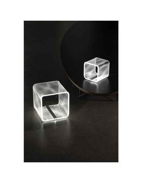Vesta Home - Lampada da Tavolo Media Solid·flots·22,5 X 22,5 X 22,5 H Th. 10 Mm