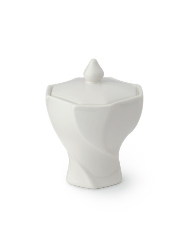CONTENITORE PORC.BIANCA TORCHON 10X13CM