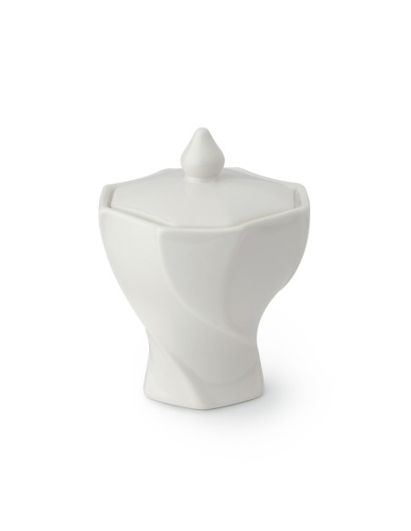 CONTENITORE PORC.BIANCA TORCHON 10X13CM