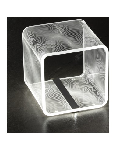 Vesta Home - Lampada da Tavolo Media Solid·flots·22,5 X 22,5 X 22,5 H Th. 10 Mm