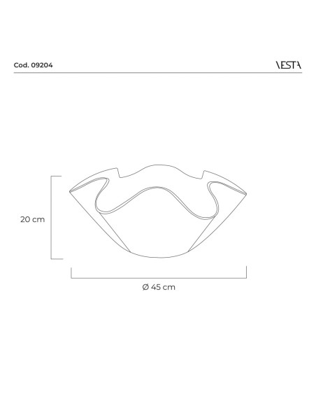 Vesta Home - Portavino Grandesoft Soft·trasparente·ø48,5 X 20 H Th. 3 Mm