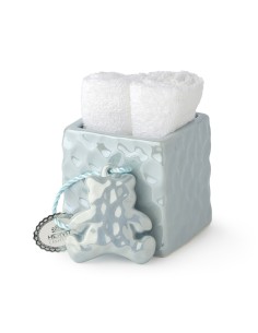 CONT.CUBO PORC.BLU PERLATO 9X9X9CM