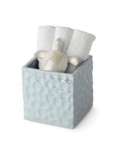CONT.CUBO PORC.BLU PERLATO 12X12X12CM