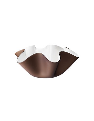 Vesta Home - Portavino Grandesoft Soft·marrone Monosatinato·ø48,5 X 20 H Th. 5 Mm