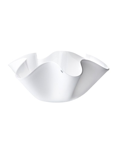 Vesta Home - Portavino Grandesoft Soft·bianco Monosatinato·ø48,5 X 20 H Th. 5 Mm