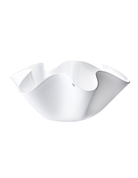 Vesta Home - Portavino Grandesoft Soft·bianco Monosatinato·ø48,5 X 20 H Th. 5 Mm
