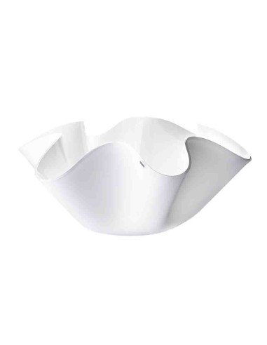 Vesta Home - Portavino Grandesoft Soft·bianco Monosatinato·ø48,5 X 20 H Th. 5 Mm