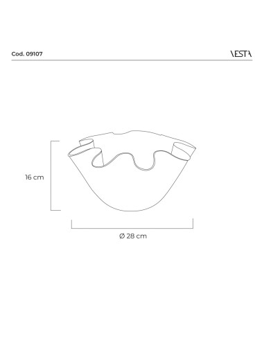 Vesta Home - Portavaso / Contenitore Soft·trasparente·ø28 X 16 H Th. 3 Mm