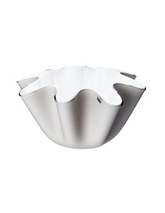 Vesta Home - Portavaso / Contenitore Soft·tortora Monosatinato·ø28 X 16 H Th. 5 Mm