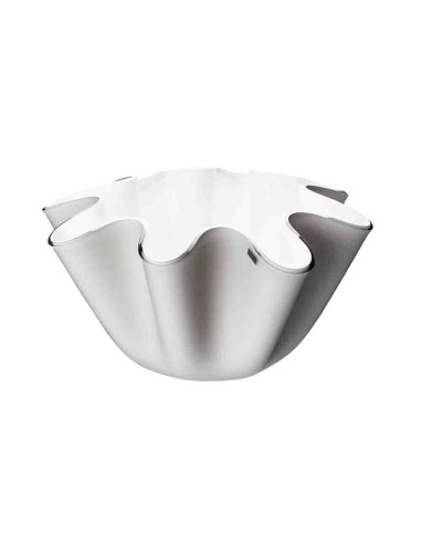 Vesta Home - Portavaso / Contenitore Soft·tortora Monosatinato·ø28 X 16 H Th. 5 Mm