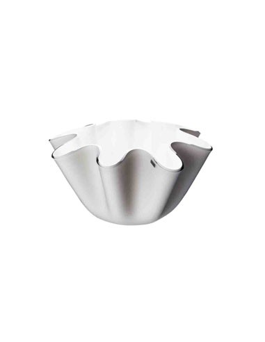 Vesta Home - Portavaso / Contenitore Soft·tortora Monosatinato·ø28 X 16 H Th. 5 Mm