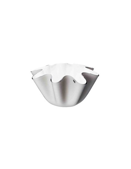 Vesta Home - Portavaso / Contenitore Soft·tortora Monosatinato·ø28 X 16 H Th. 5 Mm
