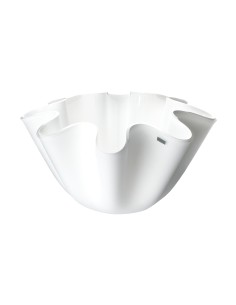 Vesta Home - Portavaso / Contenitore Soft·bianco Monosatinato·ø28 X 16 H Th. 5 Mm