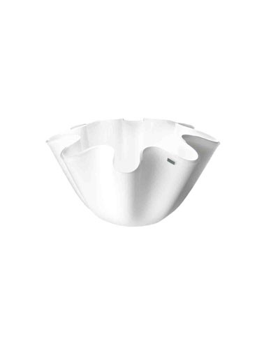 Vesta Home - Portavaso / Contenitore Soft·bianco Monosatinato·ø28 X 16 H Th. 5 Mm
