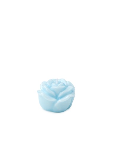 BOX 6 CANDELE ROSA DIA.4,5CM BLU LACC.