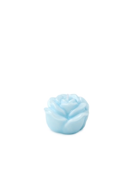 BOX 6 CANDELE ROSA DIA.4,5CM BLU LACC.
