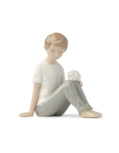 Hervit Royal Class - Bimbo Seduto Porcellana 11 cm T-Shirt