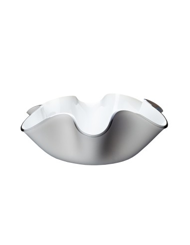 Vesta Home - Centrotavola Piccolo Soft·tortora Monosatinato·ø22 X 10 H Th. 5 Mm