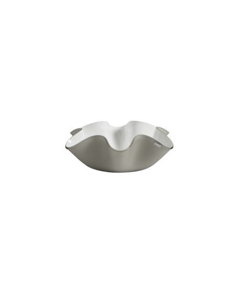 Vesta Home - Centrotavola Piccolo Soft·tortora Monosatinato·ø22 X 10 H Th. 5 Mm