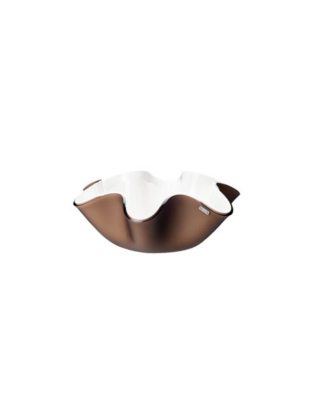 Vesta Home - Centrotavola Piccolo Soft·marrone Monosatinato·ø22 X 10 H Th. 5 Mm