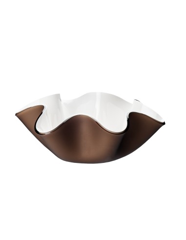 Vesta Home - Centrotavola Piccolo Soft·marrone Monosatinato·ø22 X 10 H Th. 5 Mm