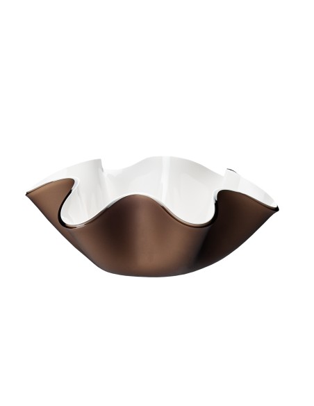 Vesta Home - Centrotavola Piccolo Soft·marrone Monosatinato·ø22 X 10 H Th. 5 Mm