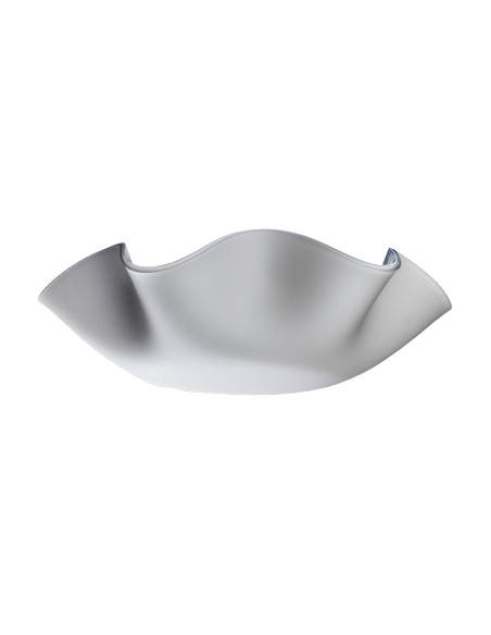 Vesta Home - Centrotavola Medio Soft·tortora Monosatinato·ø33 X 10 H Th. 5 Mm