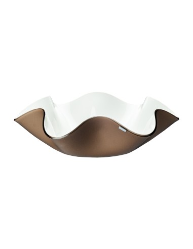 Vesta Home - Centrotavola Medio Soft·marrone Monosatinato·ø33 X 10 H Th. 5 Mm