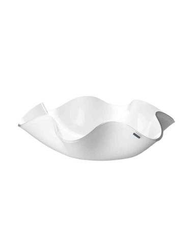 Vesta Home - Centrotavola Medio Soft·bianco Monosatinato·ø33 X 10 H Th. 5 Mm
