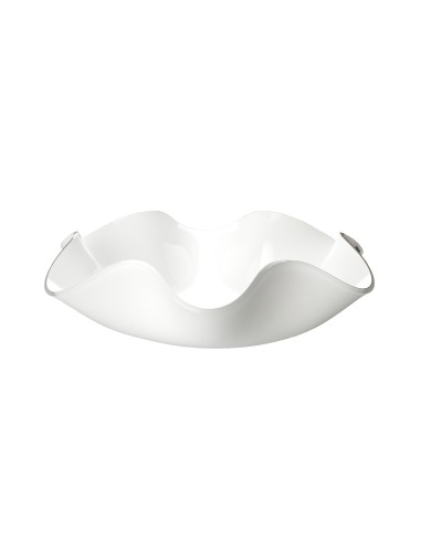 Vesta Home - Centrotavola Medio Soft·bianco Monosatinato·ø33 X 10 H Th. 5 Mm