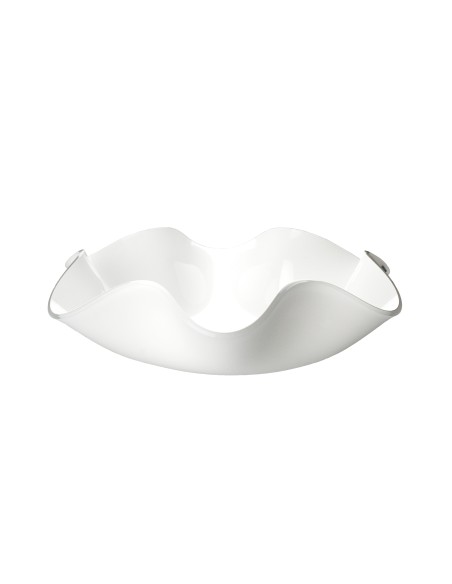 Vesta Home - Centrotavola Medio Soft·bianco Monosatinato·ø33 X 10 H Th. 5 Mm