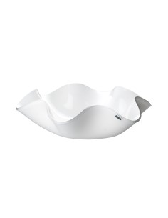 Vesta Home - Centrotavola Medio Soft·bianco Monosatinato·ø33 X 10 H Th. 5 Mm