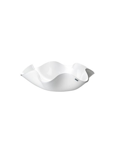 Vesta Home - Centrotavola Medio Soft·bianco Monosatinato·ø33 X 10 H Th. 5 Mm