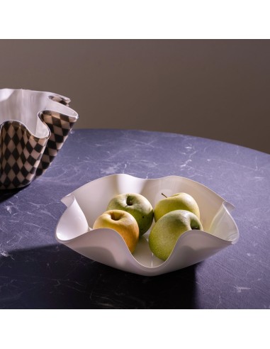 Vesta Home - Centrotavola Medio Soft·bianco Monosatinato·ø33 X 10 H Th. 5 Mm