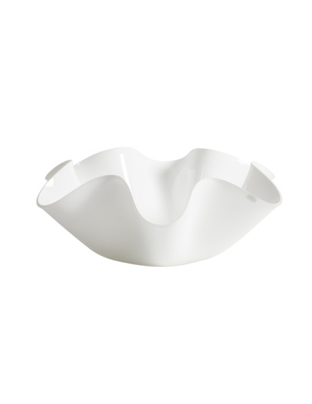 Vesta Home - Centrotavola Medio Soft·bianco Monosatinato·ø33 X 10 H Th. 5 Mm