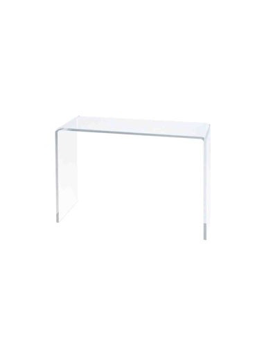 Vesta Home - Consolle Simply·trasparente·114,5 X 31 X 76,5 H Th. 15 Mm