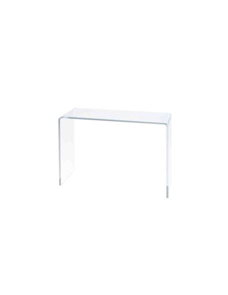 Vesta Home - Consolle Simply·trasparente·114,5 X 31 X 76,5 H Th. 15 Mm