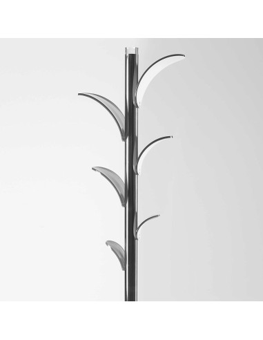 Vesta Home - Appendiabiti Simply·tortora·42,5 X 42,5 X 180 H Th. 12 Mm